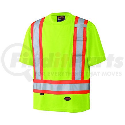 Pioneer Safety V1051160U-5XL Birdseye Safety T-Shirt