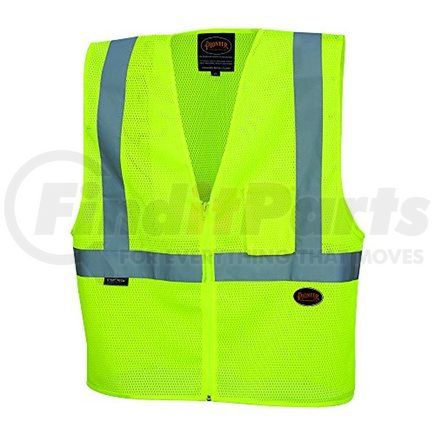 Pioneer Safety V1060360U-2XL Zip-Up Safety Vest