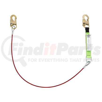 Peakworks V8108306 Shock Absorbing Lanyard  6' S