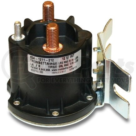 Trombetta 634-1211-212 POWERSEAL SOLENOID, 12V, 3 Terminals, Intermittent