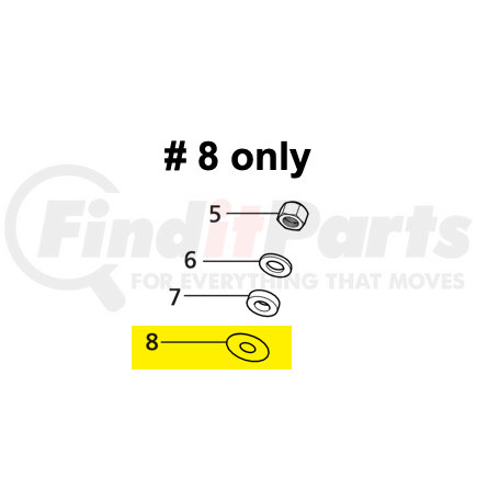 SAF-HOLLAND XB-02312 Lock Washer