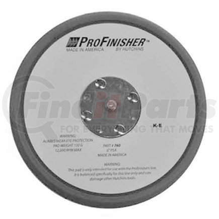 Hutchins 760 ProFinisher™ Low Profile 6” PSA Pad