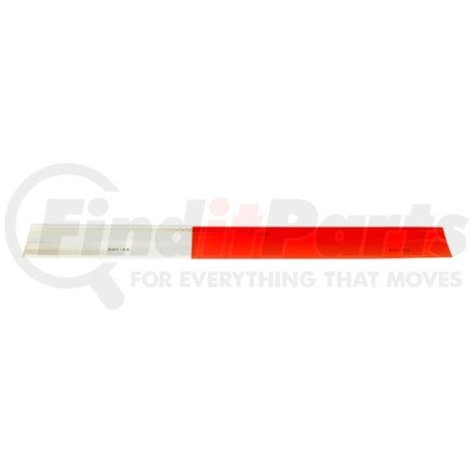 Redneck Trailer 29845 3M 11in Red/7in White 18in Strip Conspicuity Tape