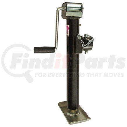 Redneck Trailer TJP2002SB Landing Gear Leg - Ram 3K Sidewind Pipe Mount Swivel Jack 15" Lift