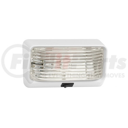 Redneck Trailer UPL78-517 Lighting Accessory Parts - Bargman Exterior Porch/Utility Light with White Base