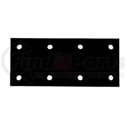 Redneck Trailer TNP716100 Wallace Forge 8 Hole Trailer Nose Plate For R51A & 1385 Tow Rings/Draw Bars