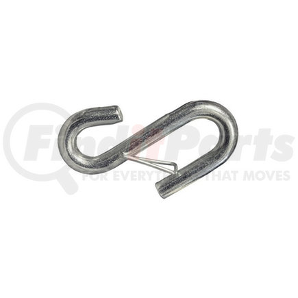 Redneck Trailer 4681 Cargo Accessories - Laclede Cha" 5K 7/16" Zinc S-Hook with Latch For 1/4" Chain