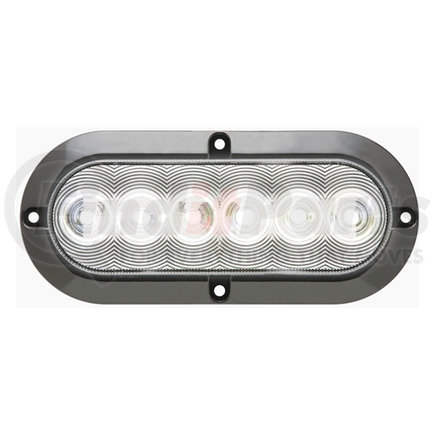 Redneck Trailer BUL12CFB Optronics Surface Mount Clear 6in Oval Back-up Light