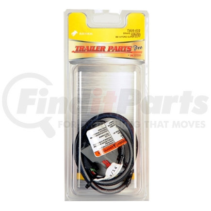 Trailer Parts Pro TA05-032 Redline Brake Control Harness Select 08-16 Ford & Lincoln