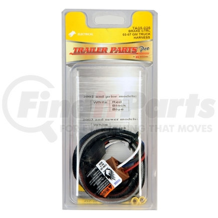 Trailer Parts Pro TA05-026 Redline Brake Control Harness 03-07 GM
