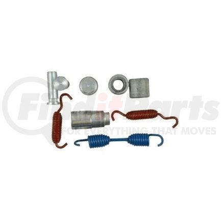 Trailer Parts Pro BP20-140 Redline Brake Shoe Repair Kit For Dexter 12.25in PQ Style Air Brakes