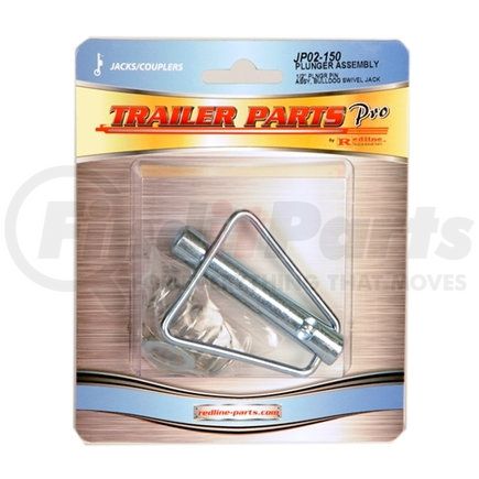Trailer Parts Pro JP02-150 Redline 1/2in Plunger Pin Assy for Bulldog Swivel Jacks