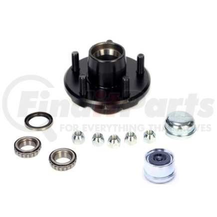 Trailer Parts Pro H34822545BX-116 Redline 5 on 4.5in Hub Kit 1 1/16in Spindle For 2K Axles