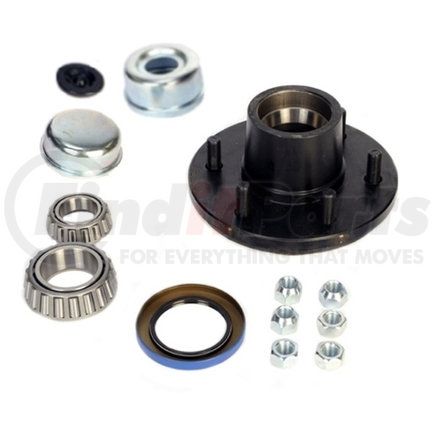 Trailer Parts Pro H42655BX Redline 6 on 5.5in Hub Kit For 6K Axles