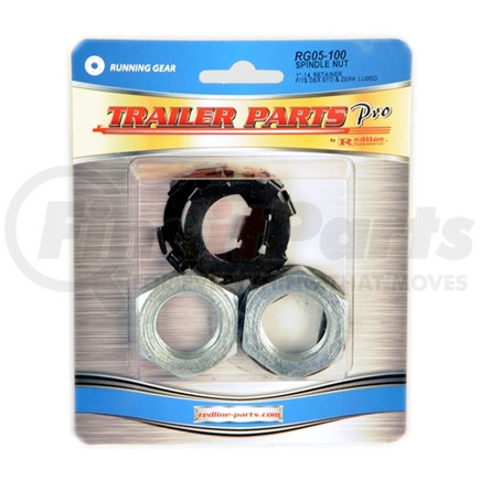 Trailer Parts Pro RG05-100 Redline Spindle Nuts & Retainers