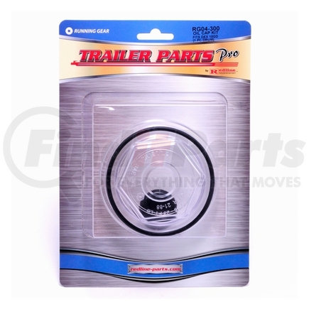 Trailer Parts Pro RG04-300 Redline 9-10K GD Dexter Replacement Oil Cap After 7/2009