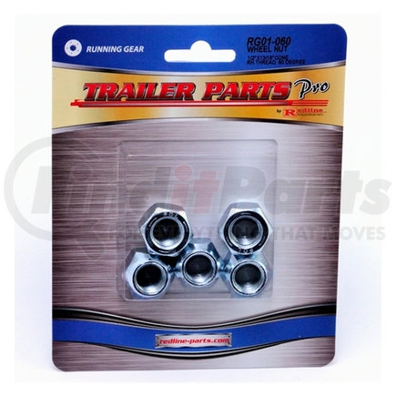 Trailer Parts Pro RG01-060 Redline 1/2 x 13/16 Coned Wheel Nuts