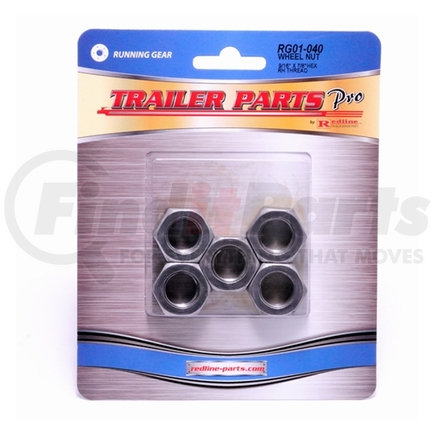 Trailer Parts Pro RG01-040 Redline 9/16 x 7/8 Hex Wheel Nuts