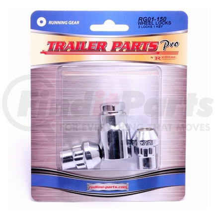 Trailer Parts Pro RG01-150 Redline 1/2in Wheel Lock Set