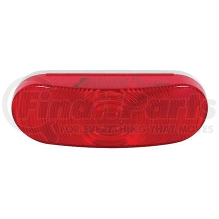 REDNECK TRAILER ST-70RB - lighting accessory parts - optronics red 6" oval s/t/t light