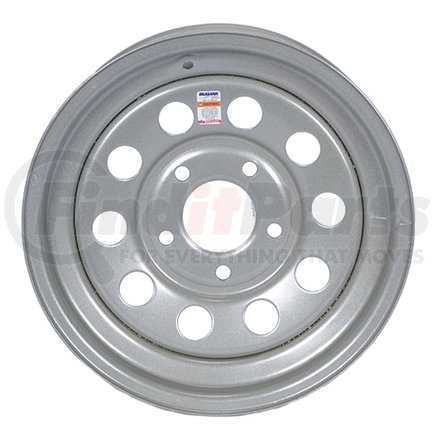 Redneck Trailer 17-377-19 Dexstar 15 x 5 Silver Mod Wheel 550