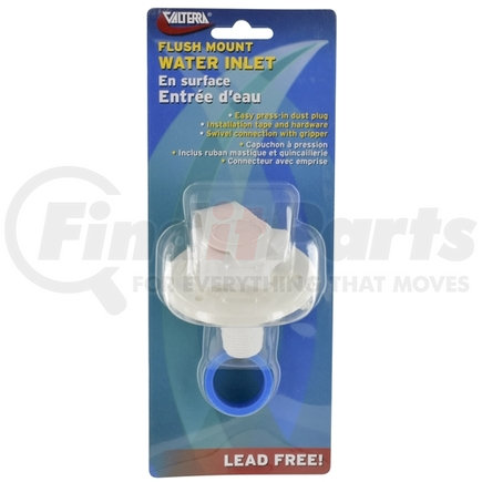 Valterra Products A01-0168VP Valterra 1/2in MPT Fresh Water Inlet w/2 3/4in Flange