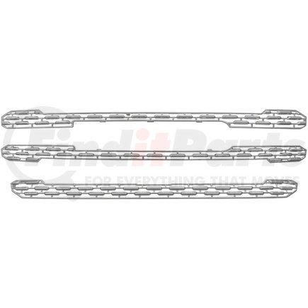 Coast to Coast GI163 CCI GRILLE OVERLAY; 3 PC;