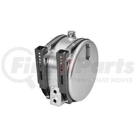 American Mobile Power A4525-DS90-ST Fuel Tank, Hydraulic Reservoir Tank, Aluminum Saddle Mount, 25 Gallon