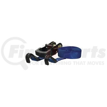 CURT MANUFACTURING, LLC. 83019 - 16' blue cargo strap with j-hooks (733 lbs.) | 16' blue cargo strap with j-hooks (733 lbs.) | ratchet tie down strap