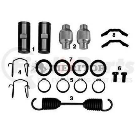 Euclid KIT-4SHD AIR BRAKE - REPAIR KIT