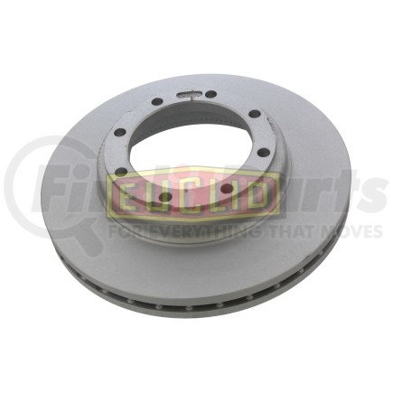 Euclid E-14617A Disc Brake Rotor - 15.38 in. Outside Diameter, Hat Shaped Rotor