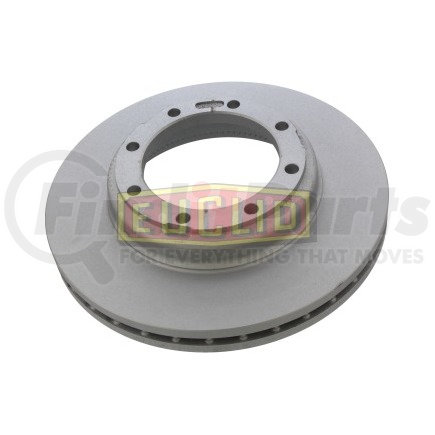 EUCLID E-14617A Disc Brake Rotor - 15.38 in. Outside Diameter, Hat Shaped Rotor