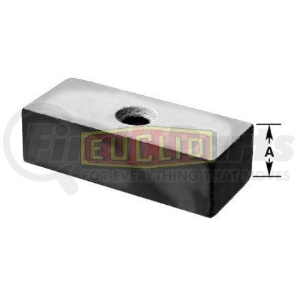 EUCLID E-9562 Spacer, 3 Wide x 7 Long, 1/2 Thick, 13/16 Hole