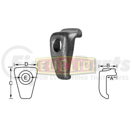 Euclid E-6054 Euclid Wheel Rim Clamp