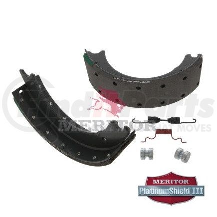 Meritor XKMG2L1308E Remanufactured Brake Shoe - Lined, with Hardware