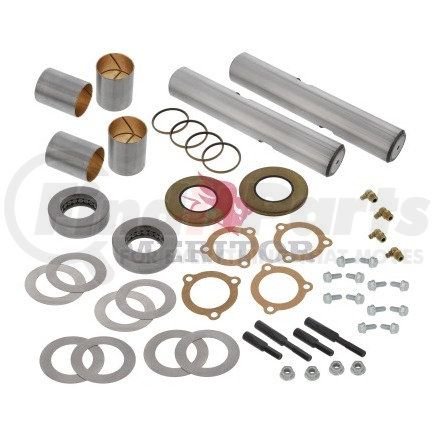 Meritor R203034 Steering King Pin Kit - Pre-sized, 1.999" Diameter, 11.212" Length, Double Draw Key