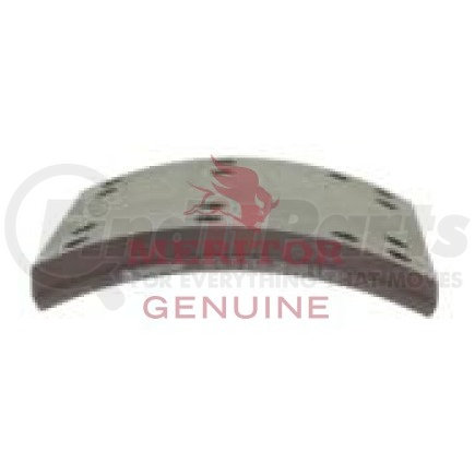 Meritor 2240Y4211 Drum Brake Shoe Lining - Meritor Genuine Friction Material - Brake Lining, Camshaft End