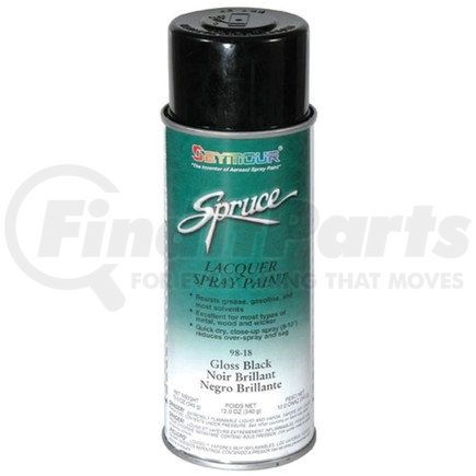 Seymour of Sycamore, Inc 98-18 Spruce® Gloss Black Lacquer