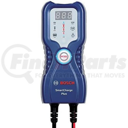 Bosch SCPLUS Bosch Smart Charge-PLUS (Blue) Battery Charger/Maintainer : 6/12V; 3.8 A; for passenger vehicles, classic cars, motorcycles, boats, ATVs, snowmobiles and delivery vehicles
