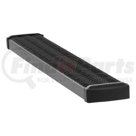 Luverne 415254 Grip Step 7" x 54" Black Aluminum Cargo Van Rear Step (No Brackets)