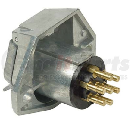 Pollak 11-797P Pollak, Socket, Electrical, 7 Conductors, Weather Sealed