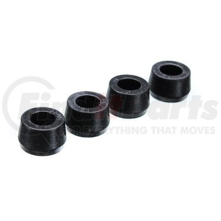 Energy Suspension 98113G Universal Shock Eyes; Black; Front And Rear; Half Bushings For Hourglass Style; ID 5/8 in.; L-11/16 in.; w/4 Bushings; Performance Polyurethane;