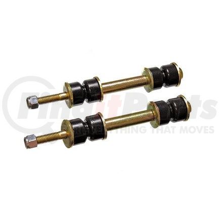 Energy Suspension 98117G Fixed Length End Link Set; Black; L-2 5/8 in.;