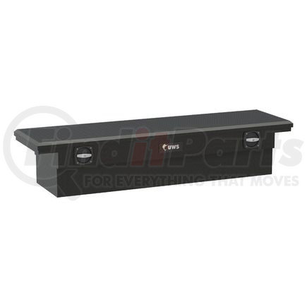 UWS SL-72-LP-MB Matte Black 72" Secure Lock Truck Tool Box, Low Profile (LTL Shipping Only)