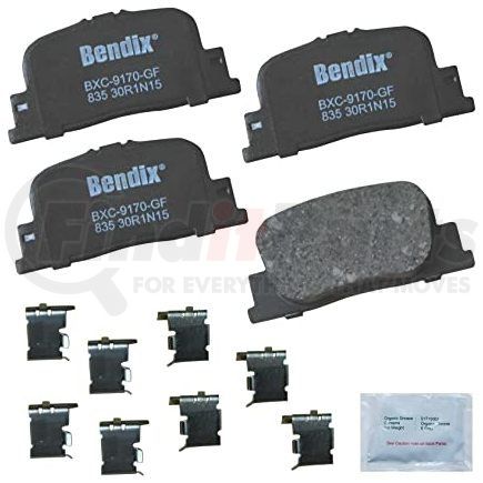 Bendix CFC835 Premium Copper-Free Brake Pad