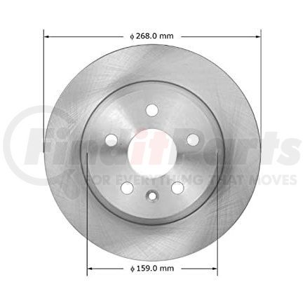 Bendix PRT6062 Brake Rotor