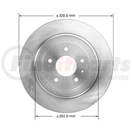 Bendix PRT5902 Brake Rotor