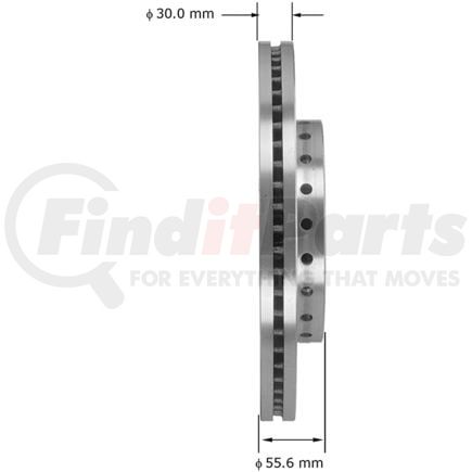 Bendix PRT5903 Brake Rotor