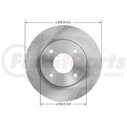 Bendix PRT5983 Brake Rotor