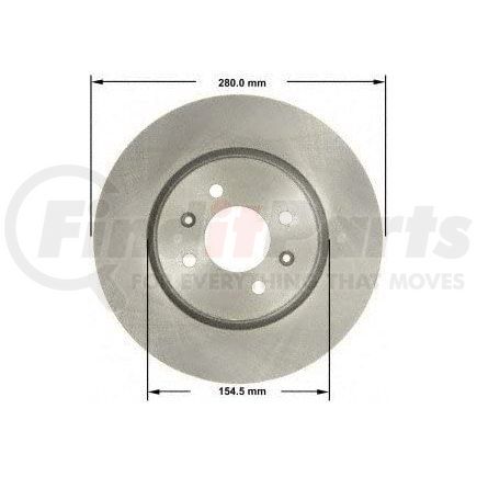Bendix PRT6181 Brake Rotor